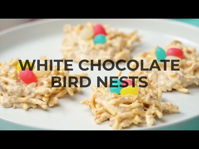 White Chocolate Bird Nests