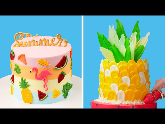 Best Summer Fruit Ice Cake Recipe