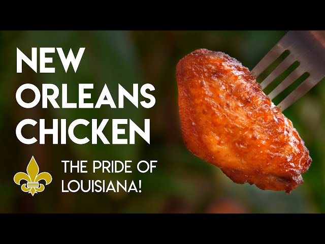 Chinese New Orleans Chicken Wings