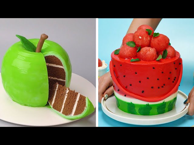 Satisfying Fruits Cake Decorating Hacks Tutorials
