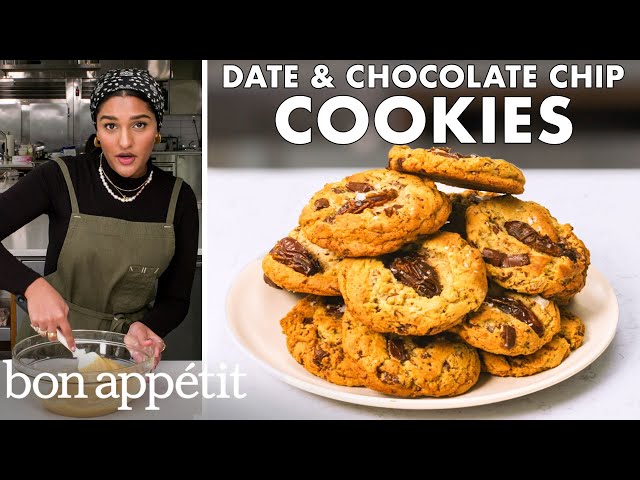 Dark Chocolate Chip Cookies With Dates