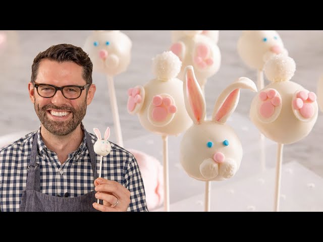 Cake Pops With Easter Bunny