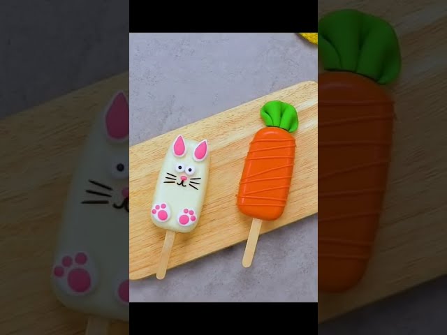 Easter Egg and Carrot Cake Pop