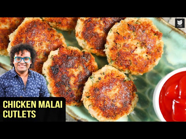 Chicken Malai Cutlets