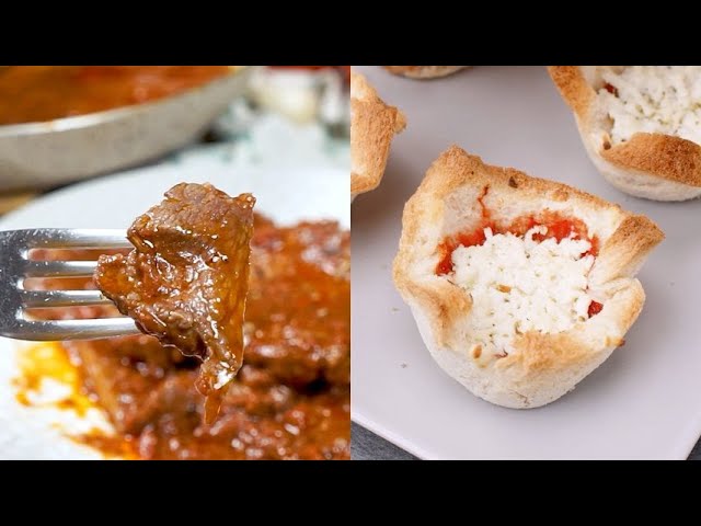 3 Recipes with tomato sauce