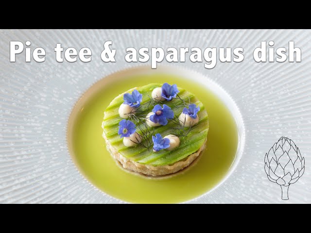 Green asparagus & pie tee dish