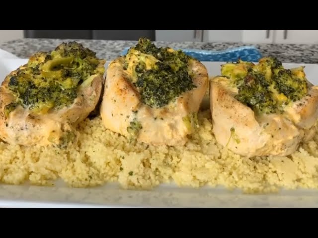 Chicken Breast Stuffed With Broccoli And Cheese