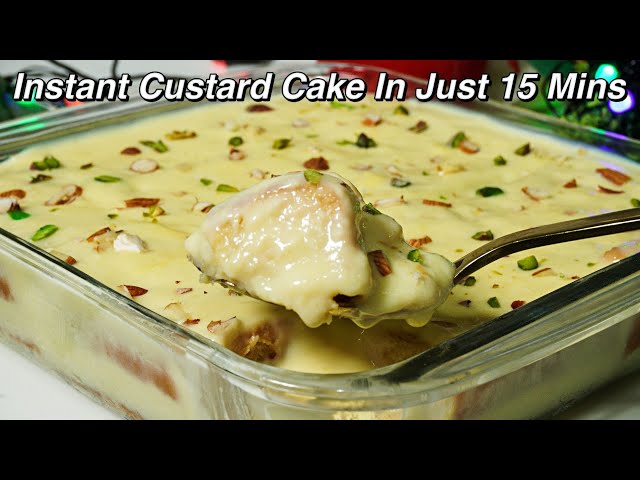 Custard Toast Cake