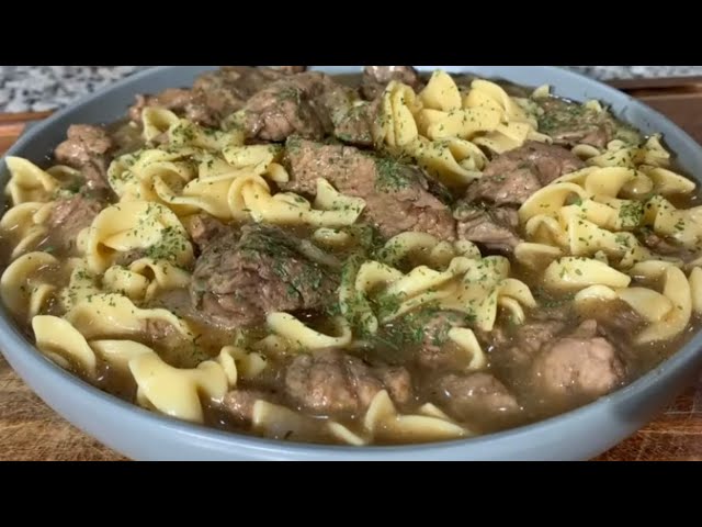 Homemade Beef and Noodles