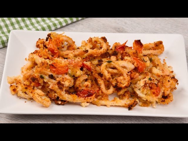 Calamari au gratin