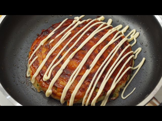 Okonomiyaki Japanese Street Food