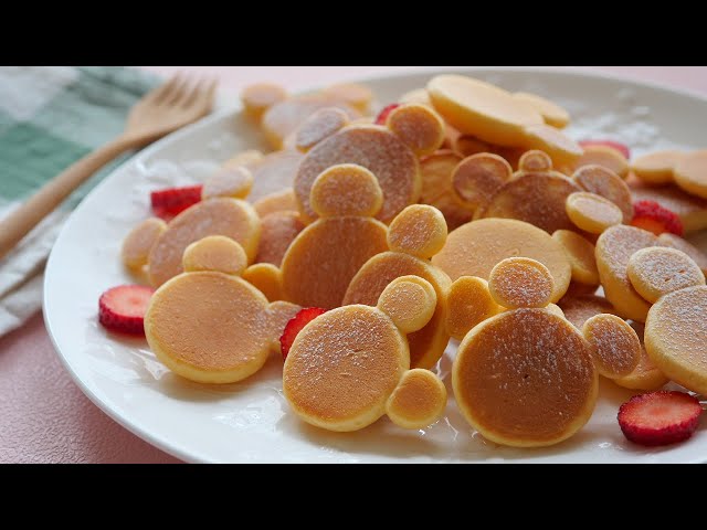 Mickey Mouse Mini Pancakes