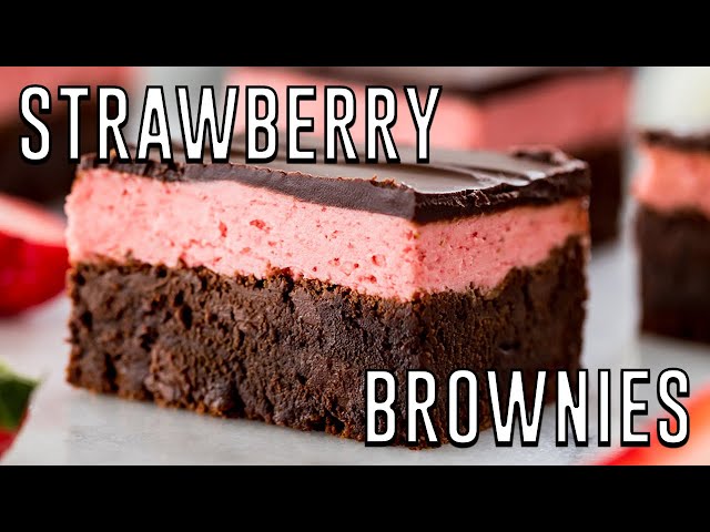 Strawberry Brownies