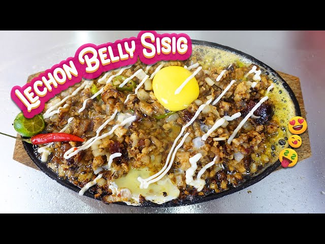 Lechon Belly Sisig