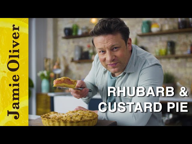 Rhubarb and Custard Pie