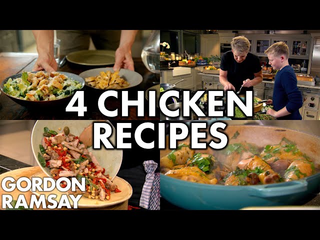 4 Chicken Recipes