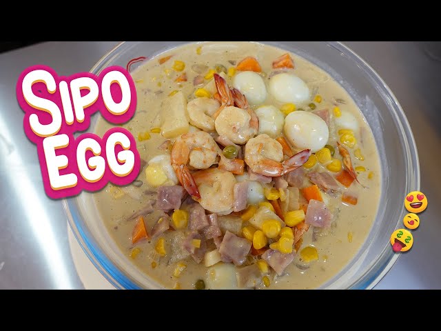 Sipo Egg with Ham Recipe