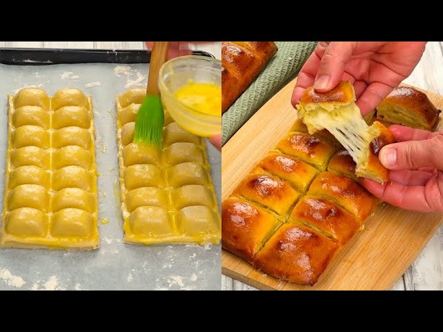 mini brioche in the ice tray