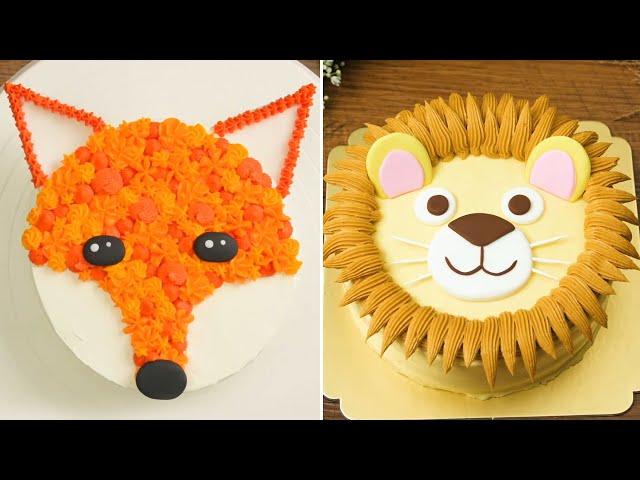 DIY Animal Theme Cake Designs from HooplaKidz Recipes - recipe on  