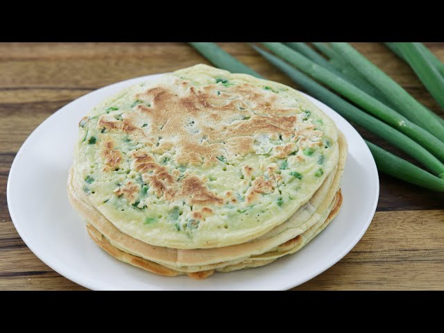 Pancakes with Green Onions