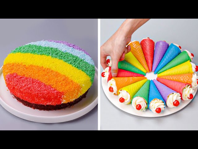 Colorful Cake Decorating