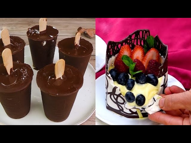 4 chocolate deserts