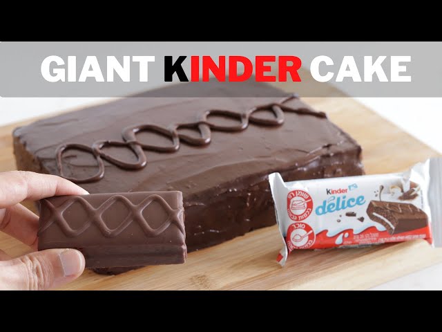 Giant Kinder Cake