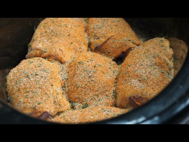 Crockpot Chicken Thighs