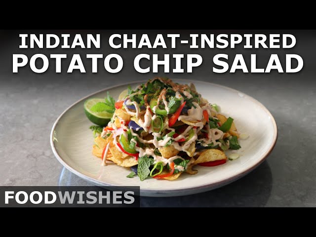Indian Potato Chip Salad