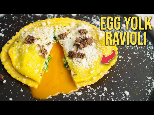 Egg Yolk Ravioli