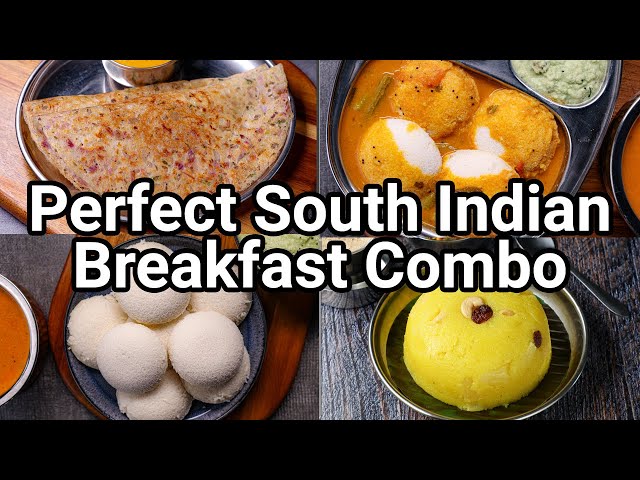 Instant South Indian Breakfast Combo Meal