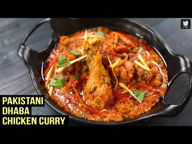 Pakistani Dhaba Chicken Curry