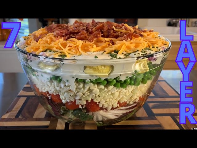 Easy 7 Layer Salad Recipes
