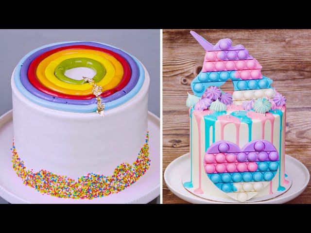 Colorful Cake Decorating Ideas