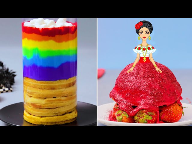 TOP Rainbow Cake Decorating Ideas