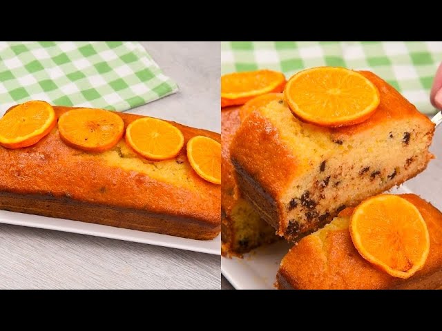 Orange pound cake