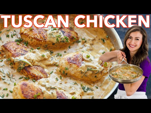 Easy Tuscan Chicken Recipe