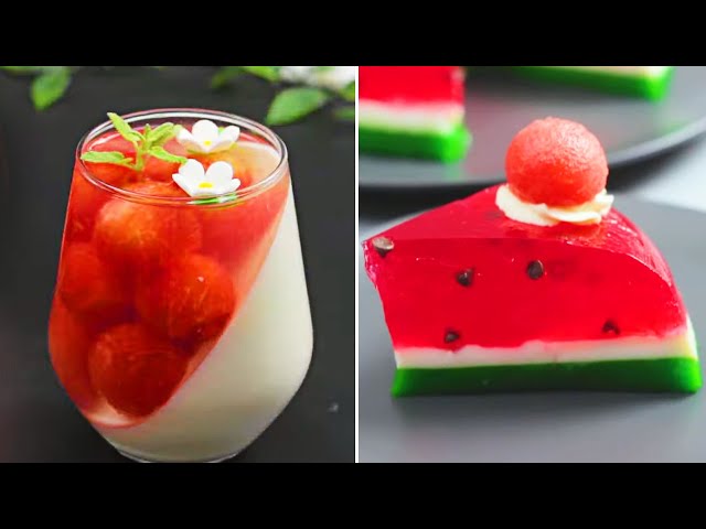 DIY Watermelon Dessert Designs