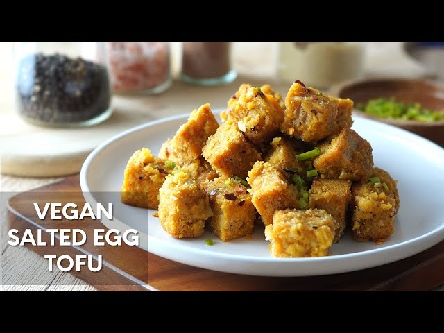 Vegan Salted Egg Tofu
