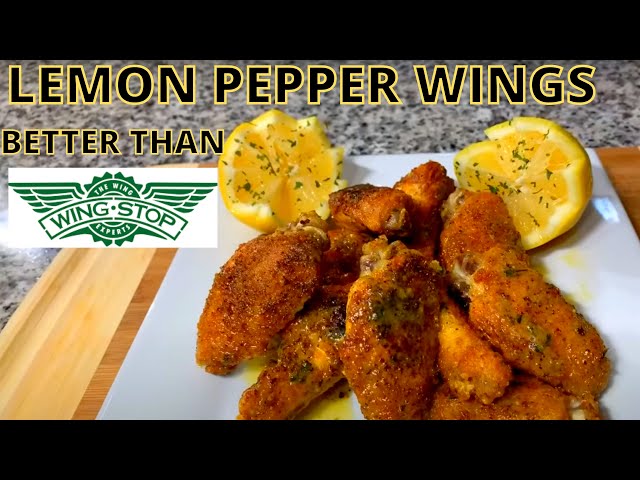 The Best Lemon Pepper Wings