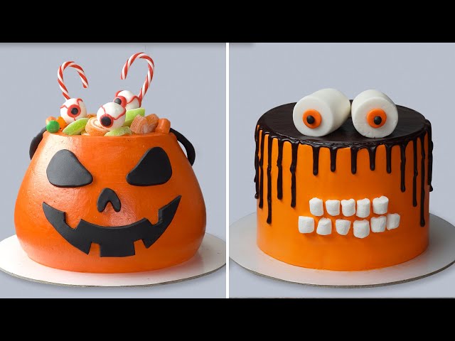 Easy and Tasty Cake Decorating For Halloween Party