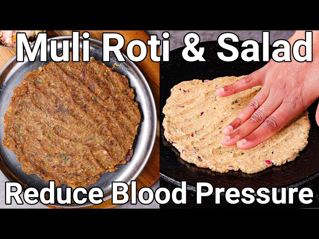 Radish Bread Roti & Muli Salad