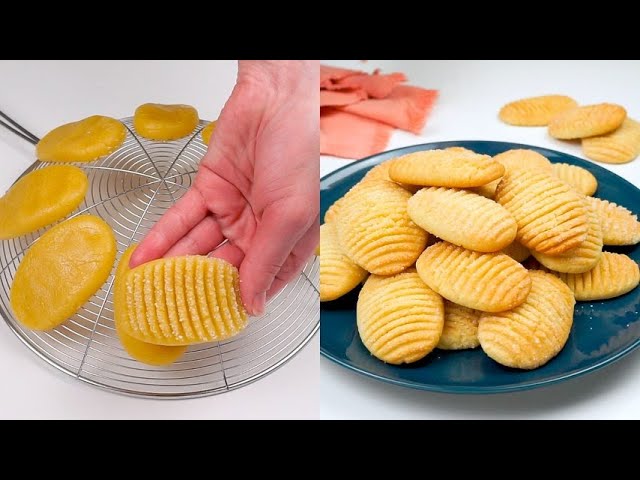 Striped cookies