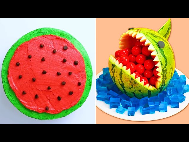 DIY Watermelon Cake Decorating Ideas
