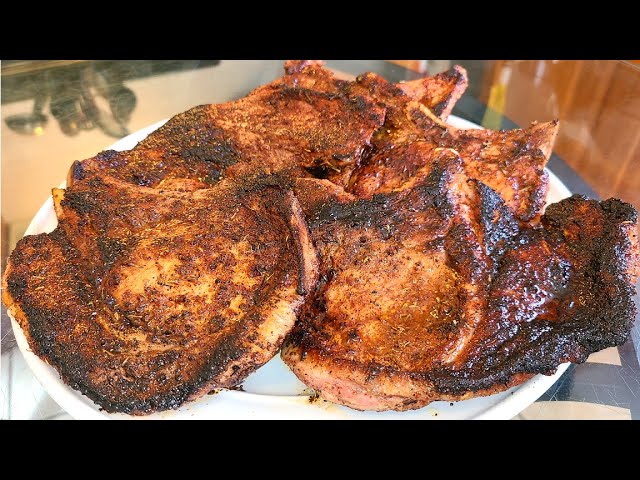 Cajun-style Blackened Pork Chops