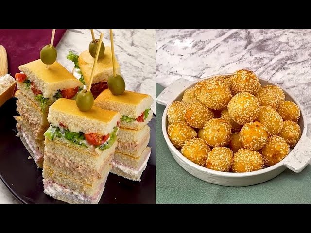 4 delicious ideas for a quick lunch or a delicious snack