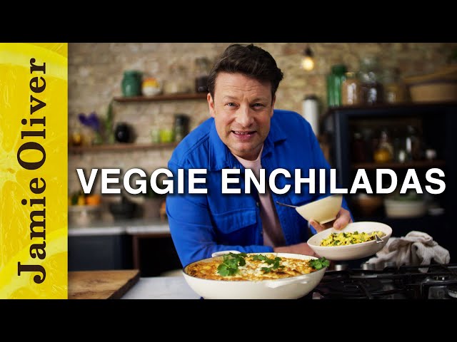 Veggie Black Bean Enchiladas