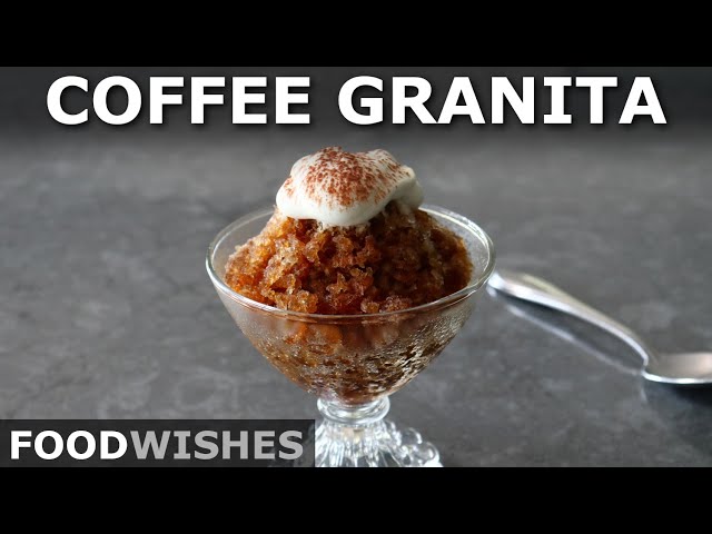 Coffee Granita