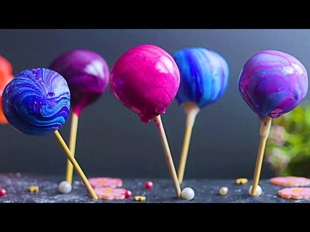 DIY Colorful Cake Pops
