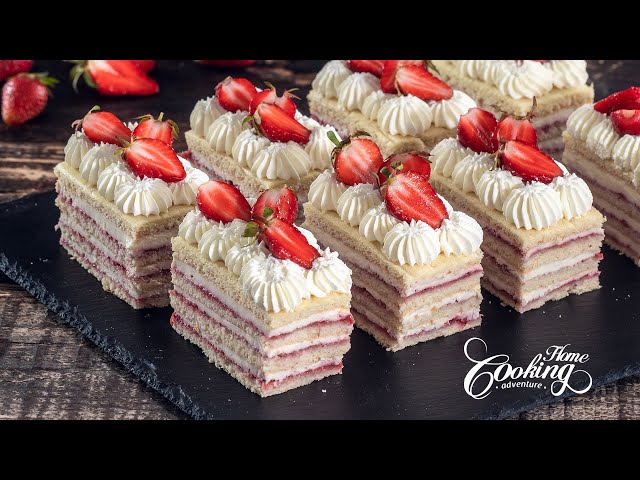 Strawberry Lemon Layer Cake